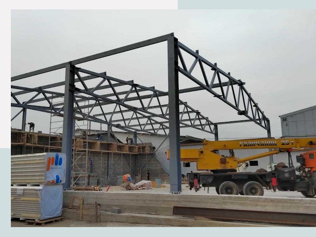 Строительство цехов в Улан-Удэ