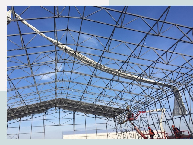 Шатровые ангары от 615 руб. в Улан-Удэ и Республике Бурятия