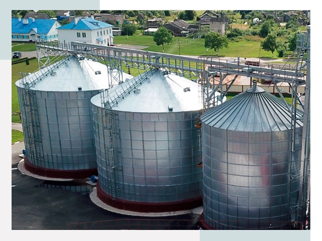 Металлические силосы в Улан-Удэ