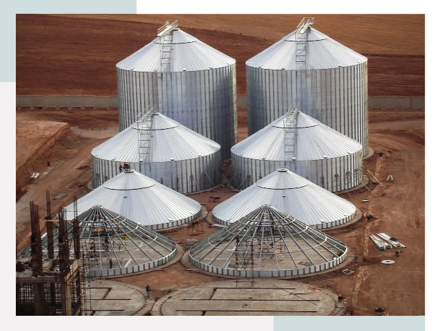 Строительство зерновых силосов в Улан-Удэ