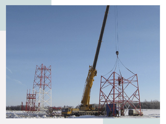 Монтаж вышек связи в Улан-Удэ