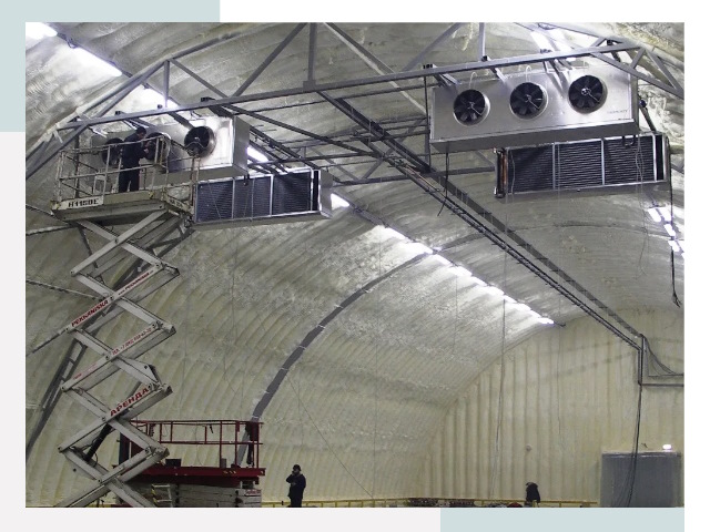 Оснащение ангаров в Улан-Удэ