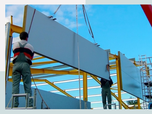 Монтаж сэндвич-панелей в Улан-Удэ от 615 руб.